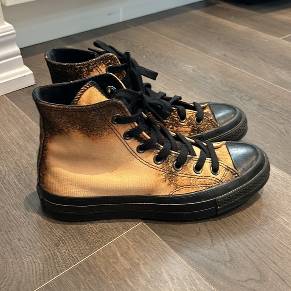 Converse Chuck Taylor All Star Bleached Look Hi-Top Sneakers Women’s Size 7.5 - Picture 15 of 17